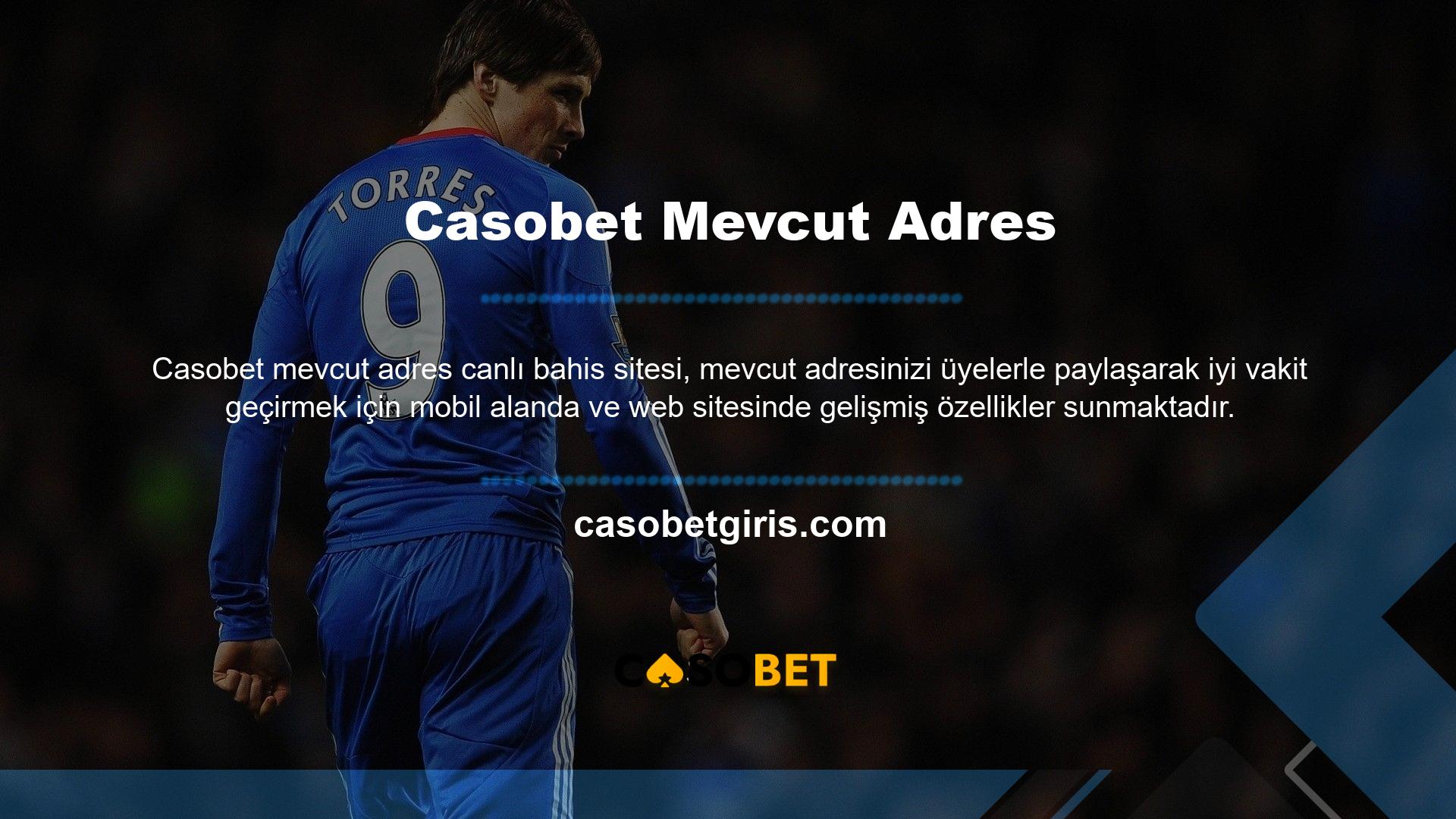 Casobet Yeni Canlı TV Bahis Sitesi